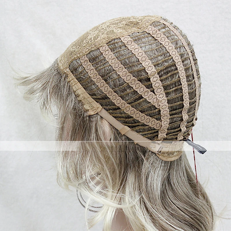HAIRJOY женский парик Shag Многослойные Вьющиеся Волосы средней длины синтетические