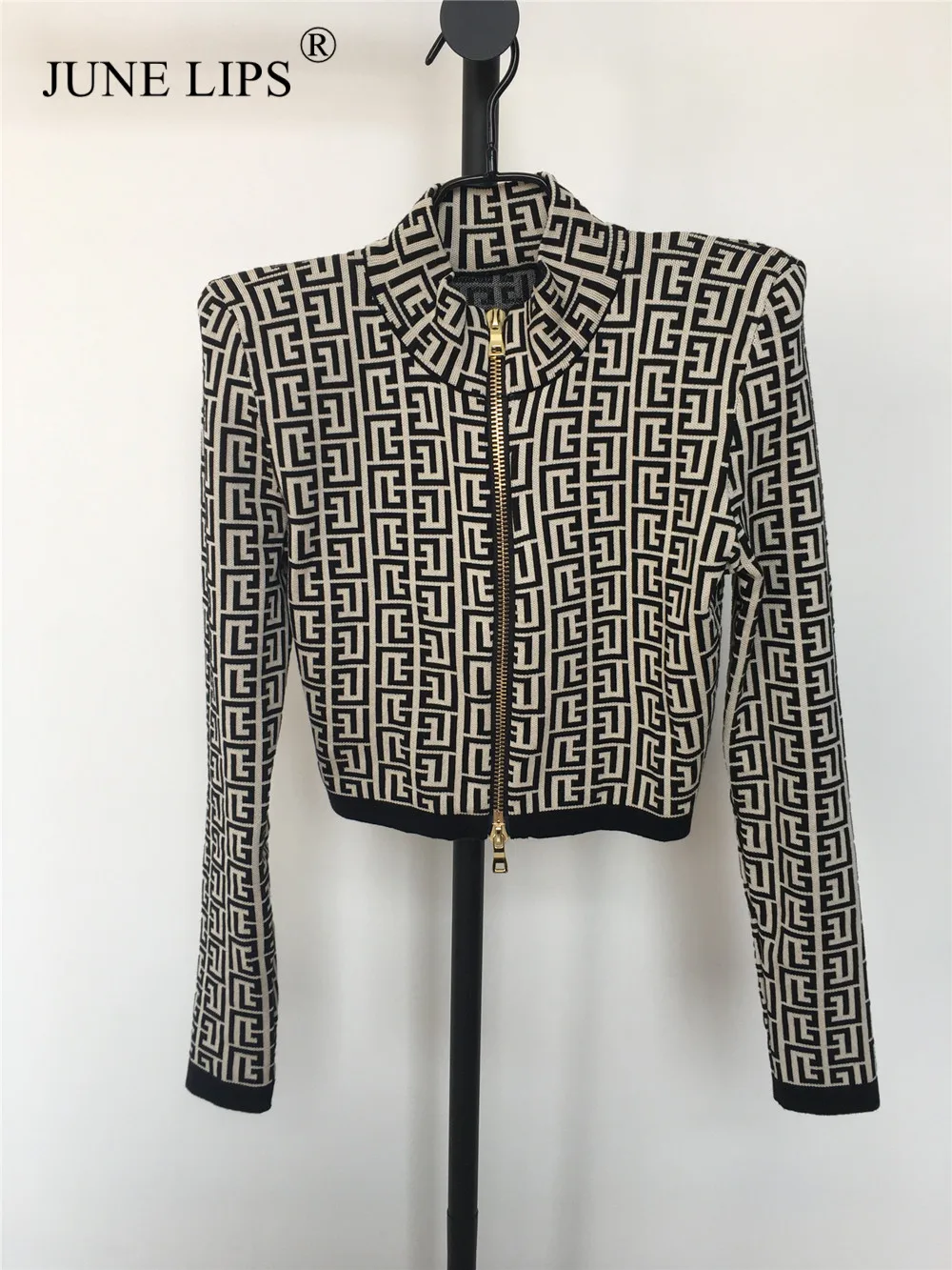 Фирменный высококачественный модный Весенний новый ретро-топ контрастных