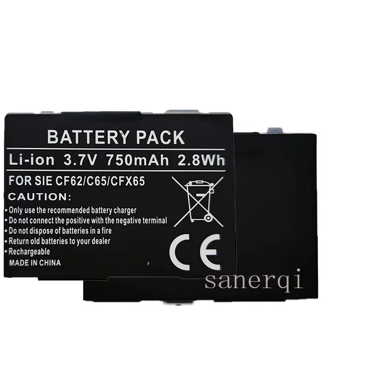 10 шт. аккумулятор 750 мАч для мобильного телефона SIEMENS CF62 C65 CV65 M65 S65 CX75 M75 S75