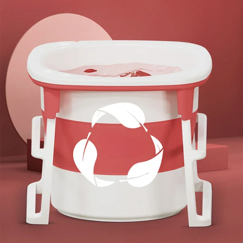 Взрослая Складная Женская ванна с пластиковыми краями и барьерной крышкой