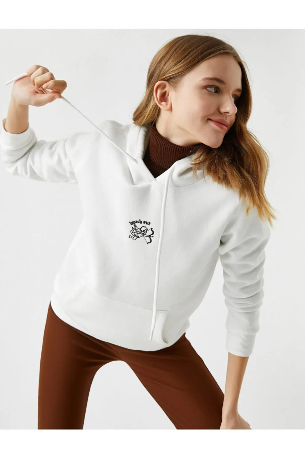 

Женская толстовка с капюшоном, худи с карманами и принтом, модные всесезонные новые дизайнерские пуловеры, флисовые толстовки