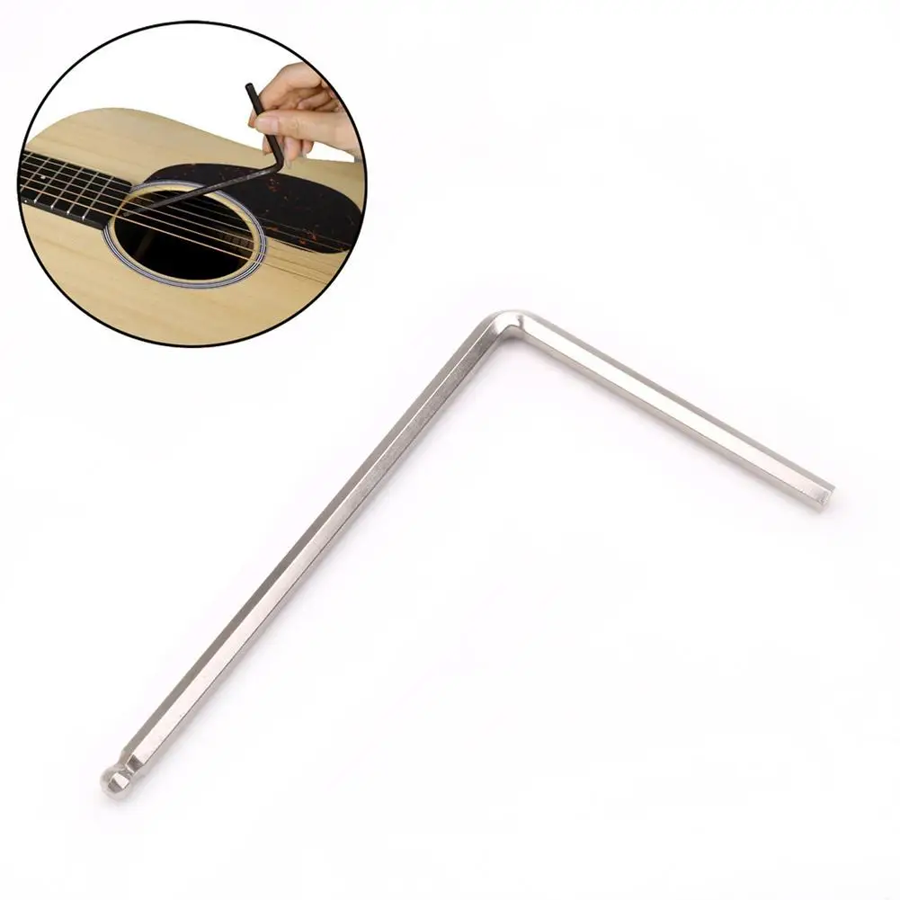 

NEW Guitar Truss Rod Wrench Neck Bending Tuning Tool Extended Inner Hexagonal Wrench Compatible For Guitar