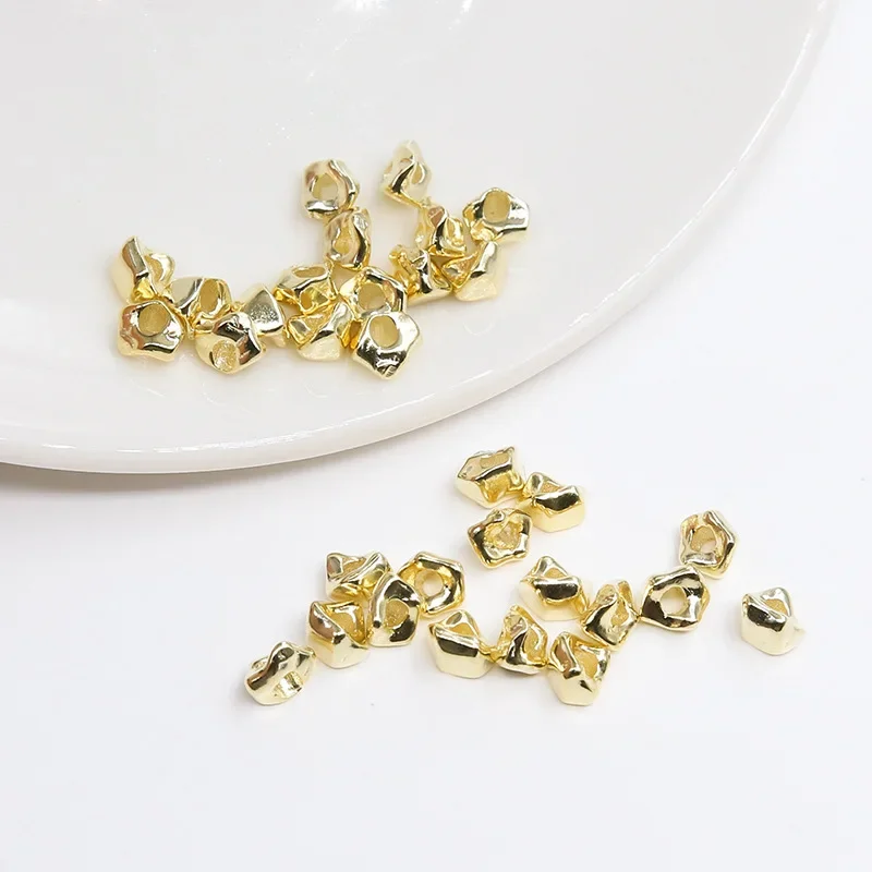 S925 чистое серебро маленькие фрагменты камня треугольные подвески ювелирные