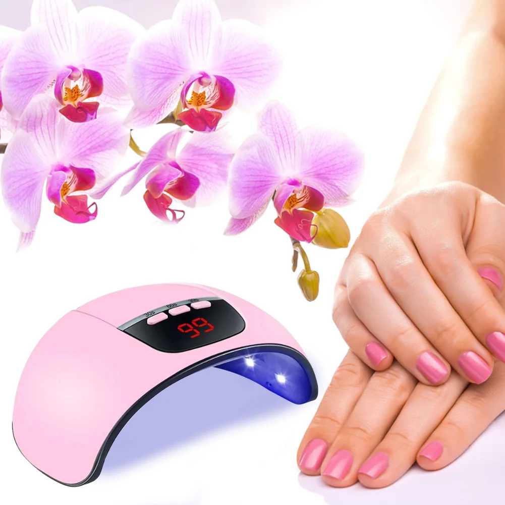 

Сушилка светильник ногтей с автоматическим датчиком и таймером