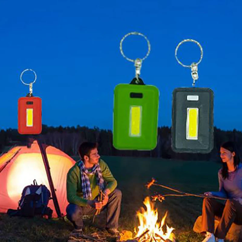 

Новинка, портативный светодиодный мини-брелок для ключей, фонасветильник для экстренного освещения, кемпинга, лампа с режимом освещения, 3 р...