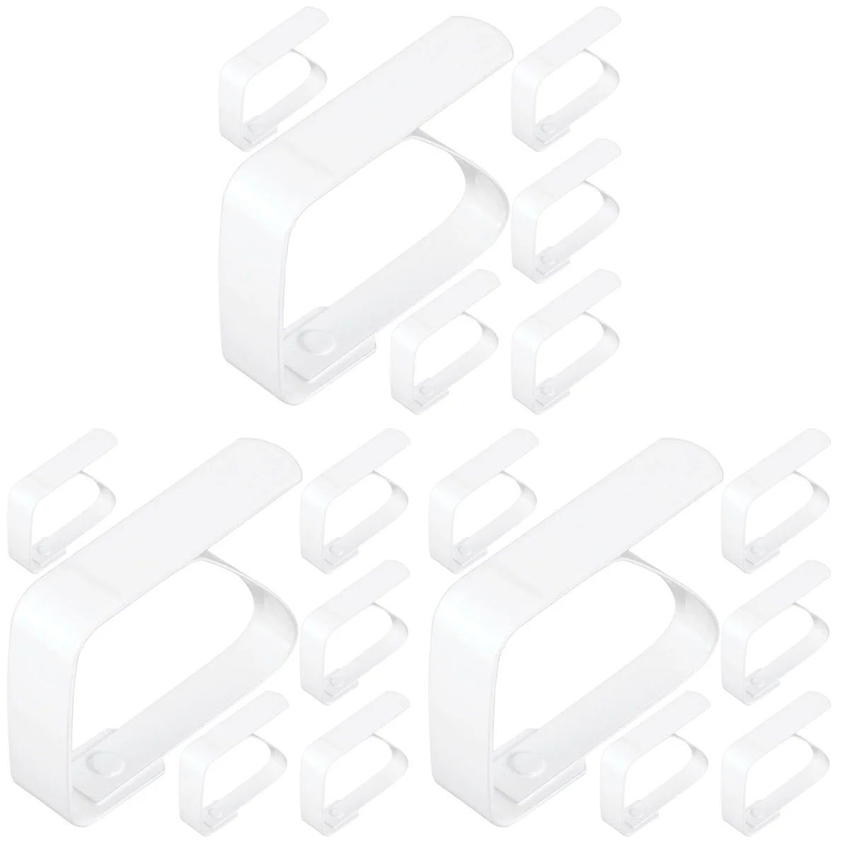 

18 Stainless Steel Tablecloth Clips Tablecloth Cover Clamps Fixing Tablecloth Clips Table Cover Fixators