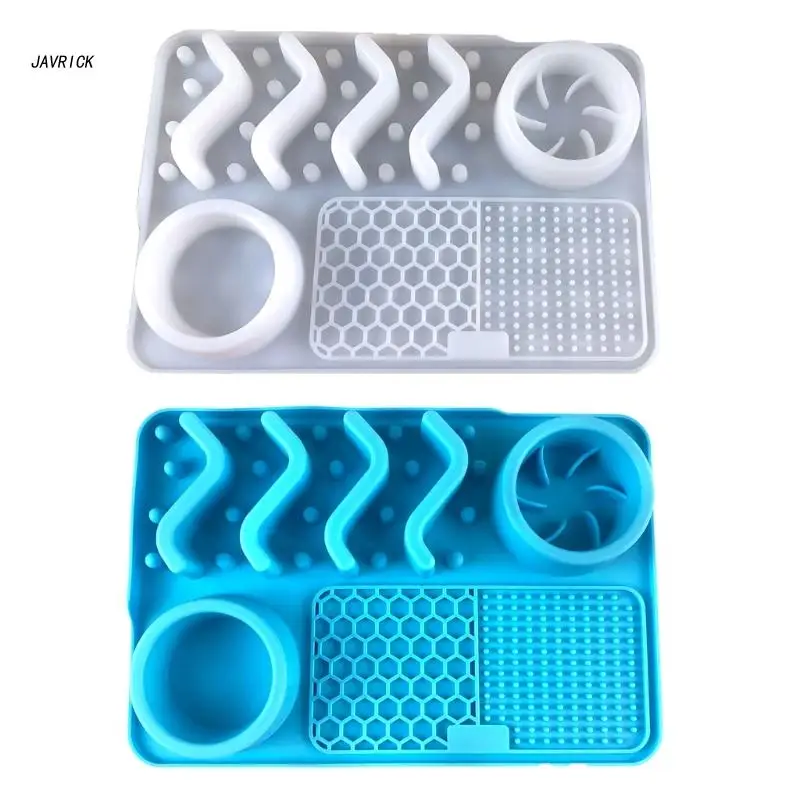 

Silicone Pet Licking Pad Pet Dog Slow Pad Pad Sucker Slow Pad Dog Licking Pad for Slow Down Eating