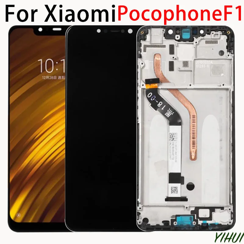 

Original Poco F1 Lcd Display For Xiaomi Pocophone F1 Lcd Display Touch Screen Digitizer Assembly For Xiaomi PocophoneF1 PocoF1