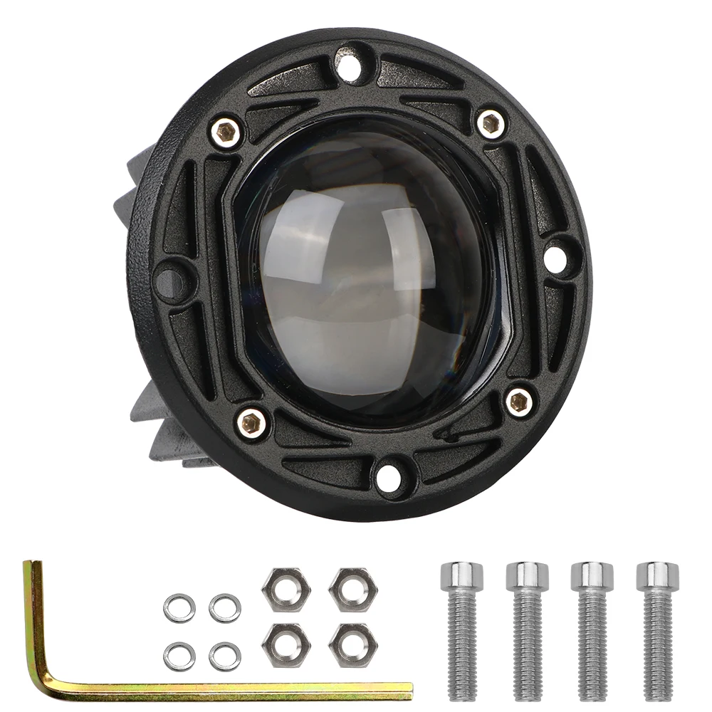 

24 В 12 В Светодиодные Автомобильные Фары DRL 6000K/3500K Мотоциклетный Проектор Дневные Ходовые Огни Для Jeep Wrangler Off-R...