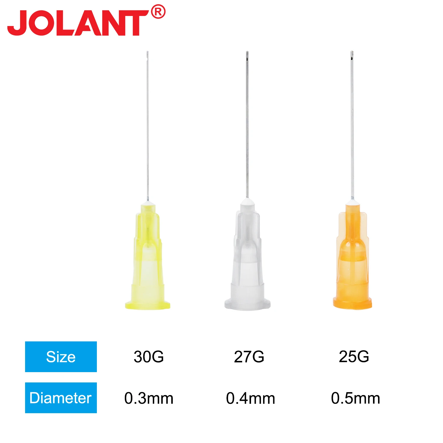 100 шт./пакет JOLANT стоматологическая эндоиригационная игла наконечник 25 г/27 г/30 г