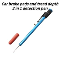 car brake pad tester detection pen scale vehicle automotive brake block thickness measuring tools accessories