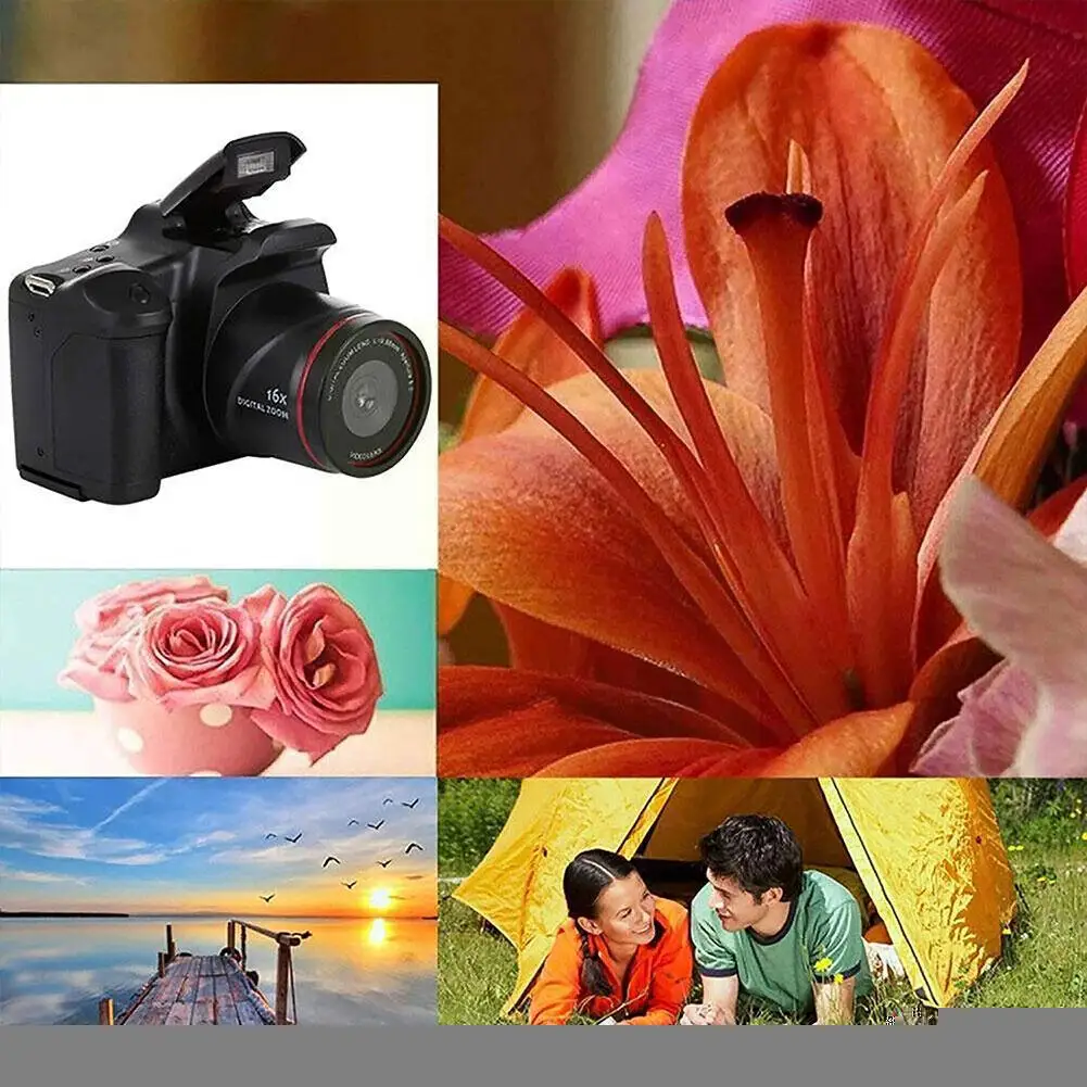 

Черная оригинальная Цифровая видеокамера Oem 16 миллионов пикселей, домашняя Цифровая видеокамера высокой четкости, красивая запись камеры ...