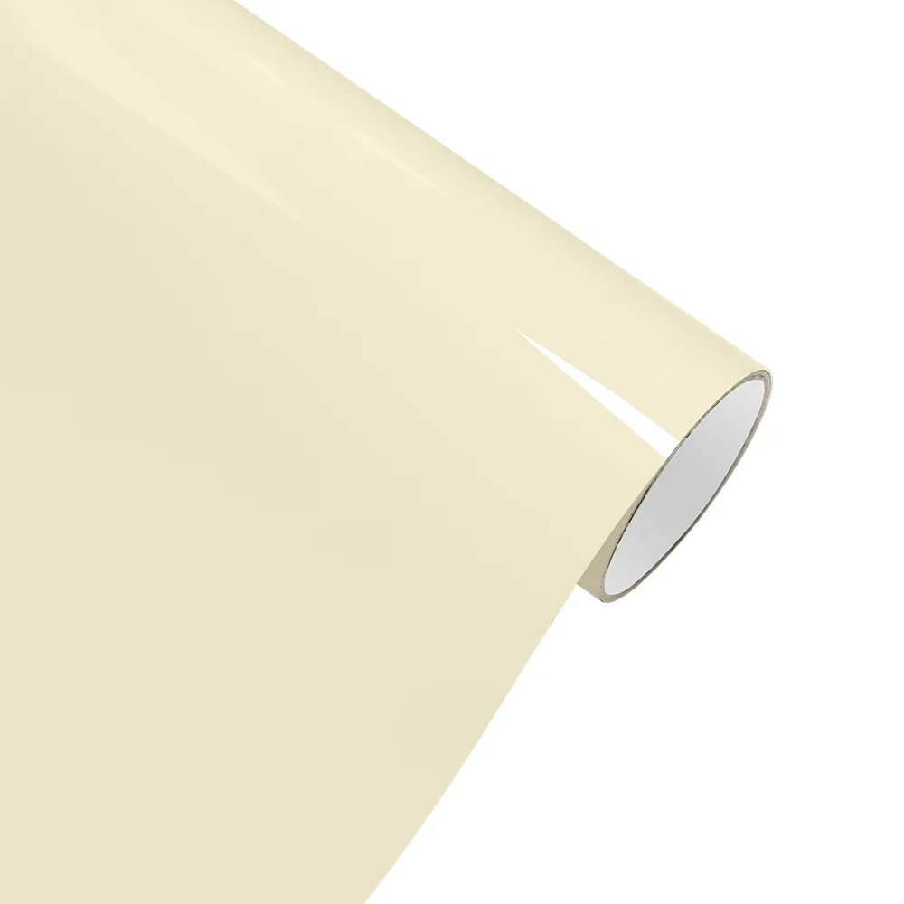 

Автомобильная пленка для упаковки, виниловая пленка цвета слоновой кости, автомобильная наклейка, ПЭТ-наклейка без пузырьков, автомобильные аксессуары, наружное украшение интерьера