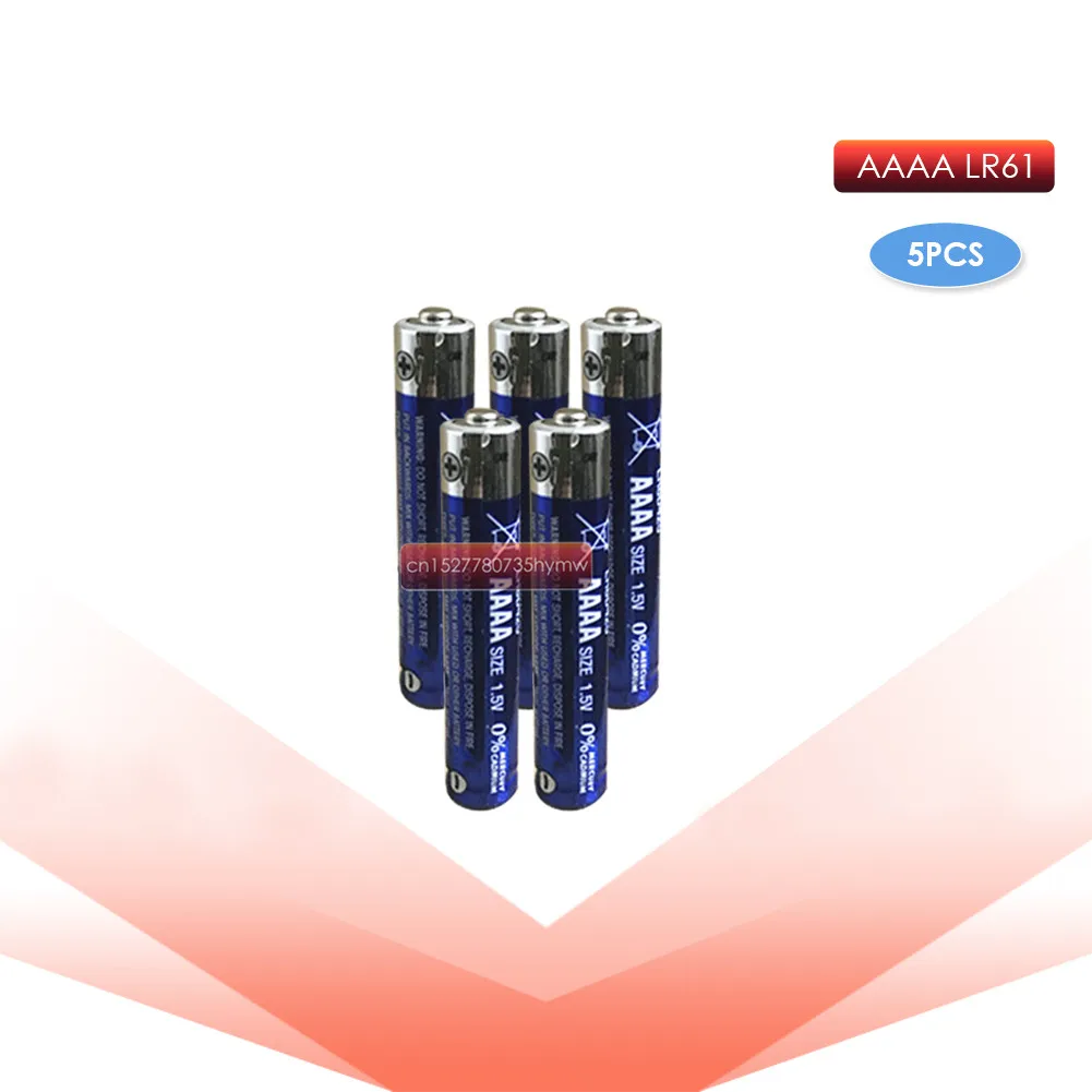 5 шт. 1,5 в LR8D425 AAAA Первичная щелочная батарея сухая батарея Bluetooth гарнитура, батарея лазерной ручки