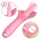 TAOQI язык лизание точки G клиторальный вибратор клитор тиклер секс-игрушка для женщин 10 шаблон фотомассаж организм для взрослых