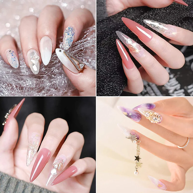 Формы для наращивания ногтей накладные ногти акриловые полное покрытие быстрое