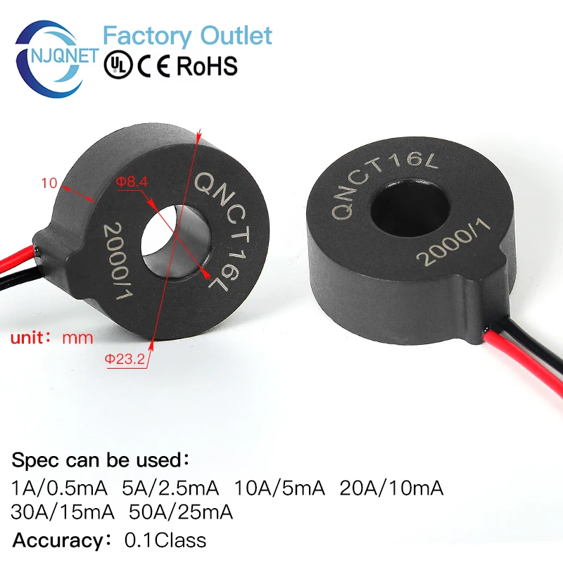 

Тороидальный трансформатор тока QNCT16L