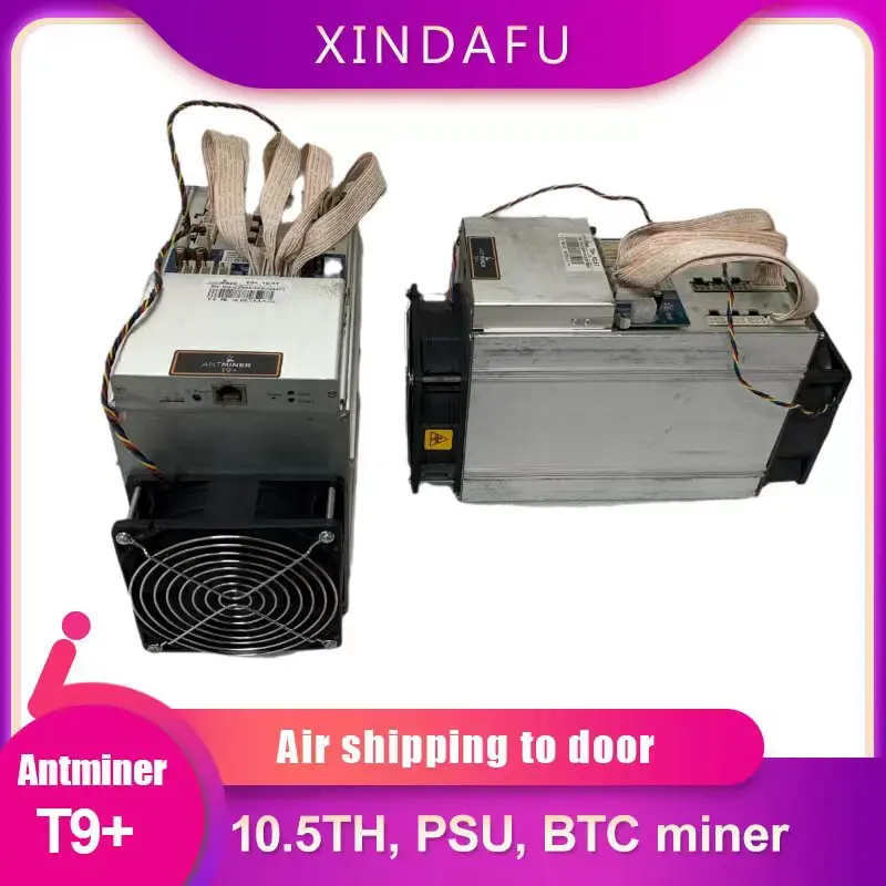 

Fast Delivery AntMiner T9+10.5T BTC Miner With PSU Economic Than Antminer L3 S9 S17 WhatsMiner M21S Asic Miner S9 For Mining