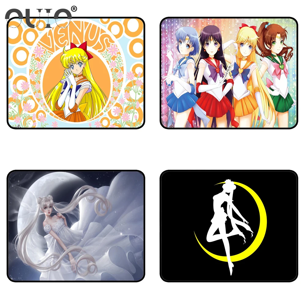 

Sailor Moon Cute Animation Mouse Pad Kawaii Desk Pad Gaming Desk Mats Writing Desk Mat Laptop Mouse Mat Keyboard Mat for Office