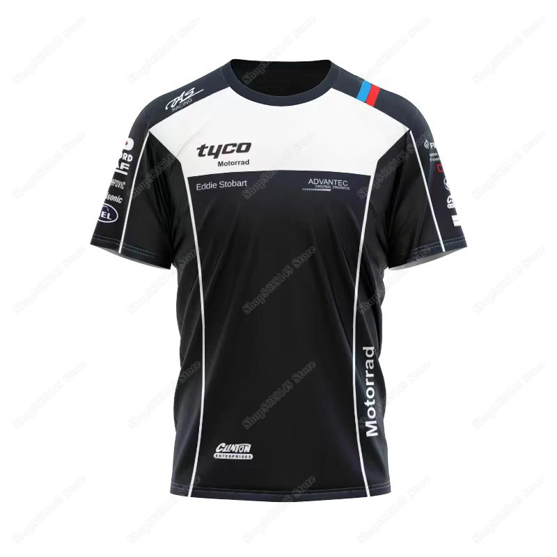 

For BMW Adventure TAS Racing Motorcycle Locomotive Riding Quick Dry Tyco Motorrad Motocross Summer T-shirt Mens Jerseys