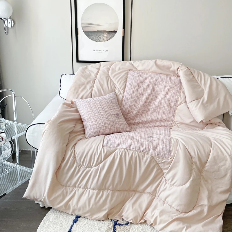 

Hoiime одеяло-подушка 2 в 1 для путешествий в автомобиле, легкое Роскошное Одеяло-подушка на стул, домашнее освещение для девочек, подарок, Декор...