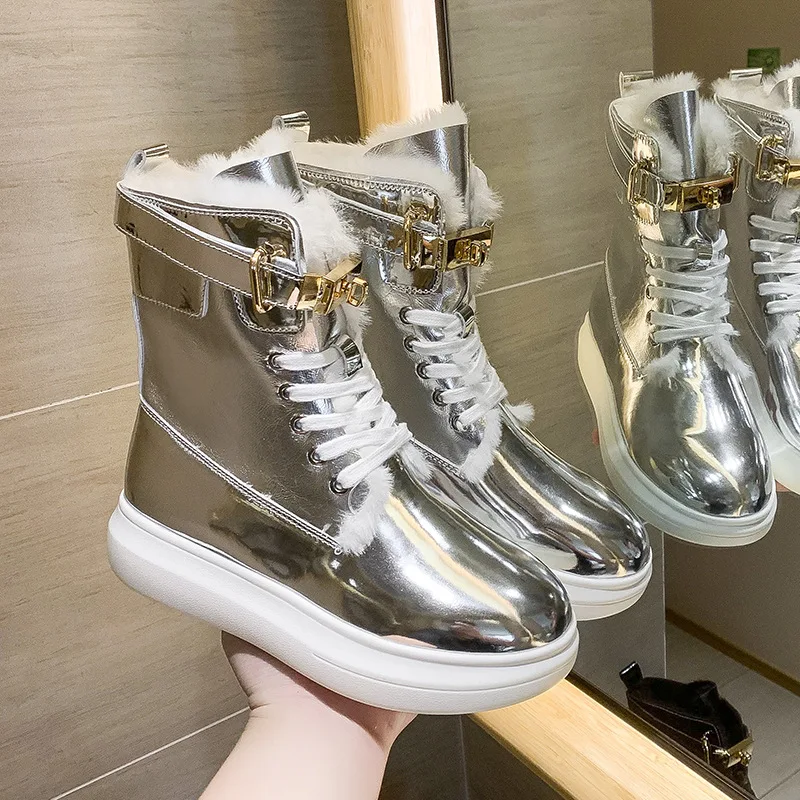 

Женские ботинки из телячьей кожи, черные готические ботинки на высокой танкетке, на платформе, для косплея, Хэллоуина, Осень-зима 2022