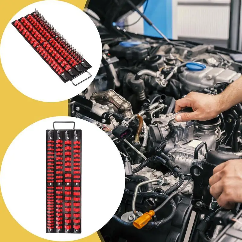 Портативный органайзер для розеток 80-компонентный лоток Безопасный дизайн