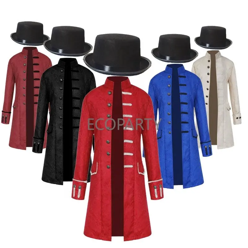 Men's Tuxedo Costume Classic Slim Fit Tuxedo Suit Chorus Musician Cosplay Adult Magician Tailcoat Magic Show Cosplay Costumes