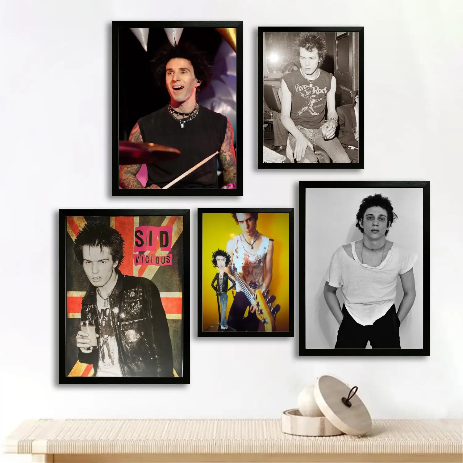 Sid vicious Холст Художественный постер и настенное искусство печать с изображением