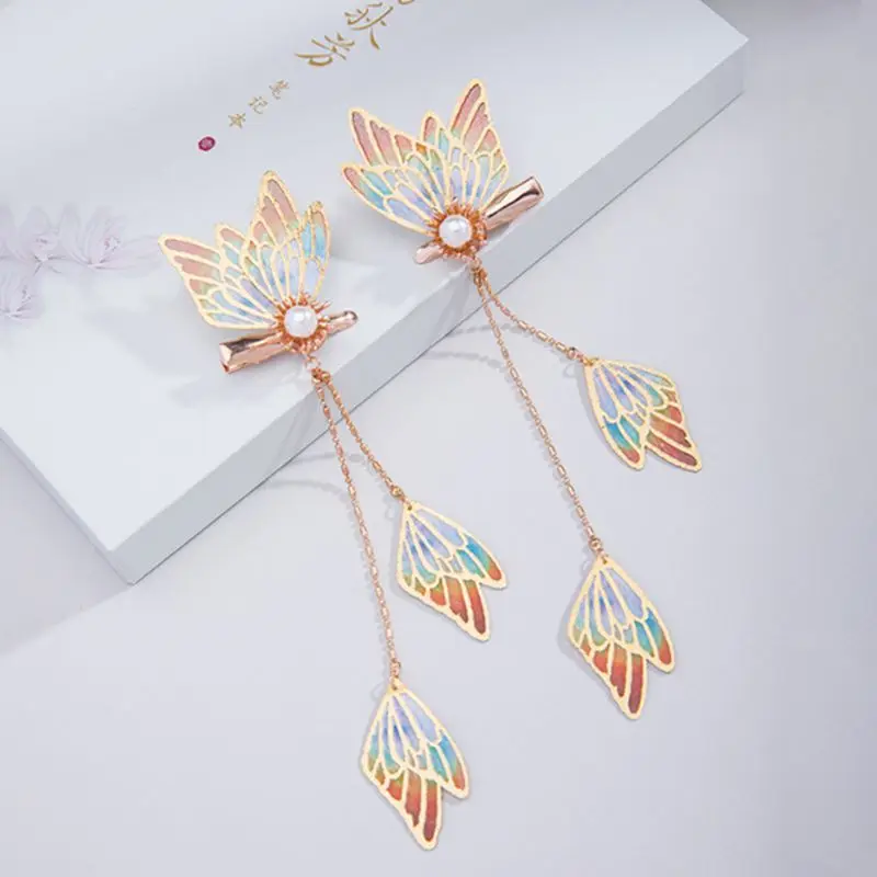

Vintage Hanfu Hair Accessories for Women Butterfly Hairpin Hair Clip Hairgrip