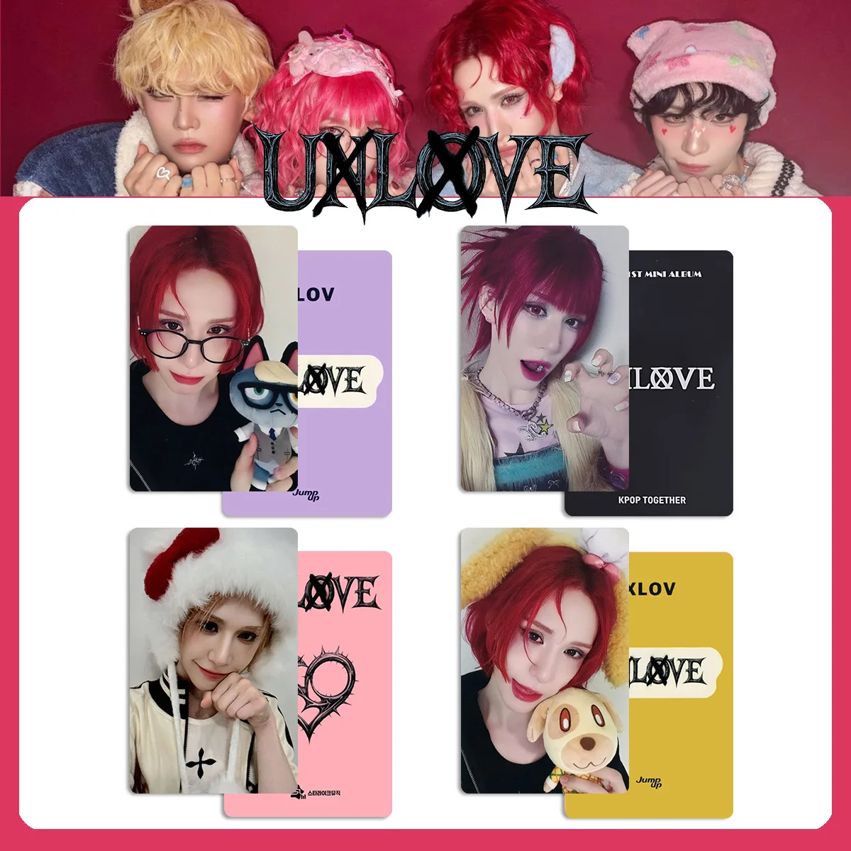 

Набор фотокарточек XLOV Idol Boy Group UXLXVE