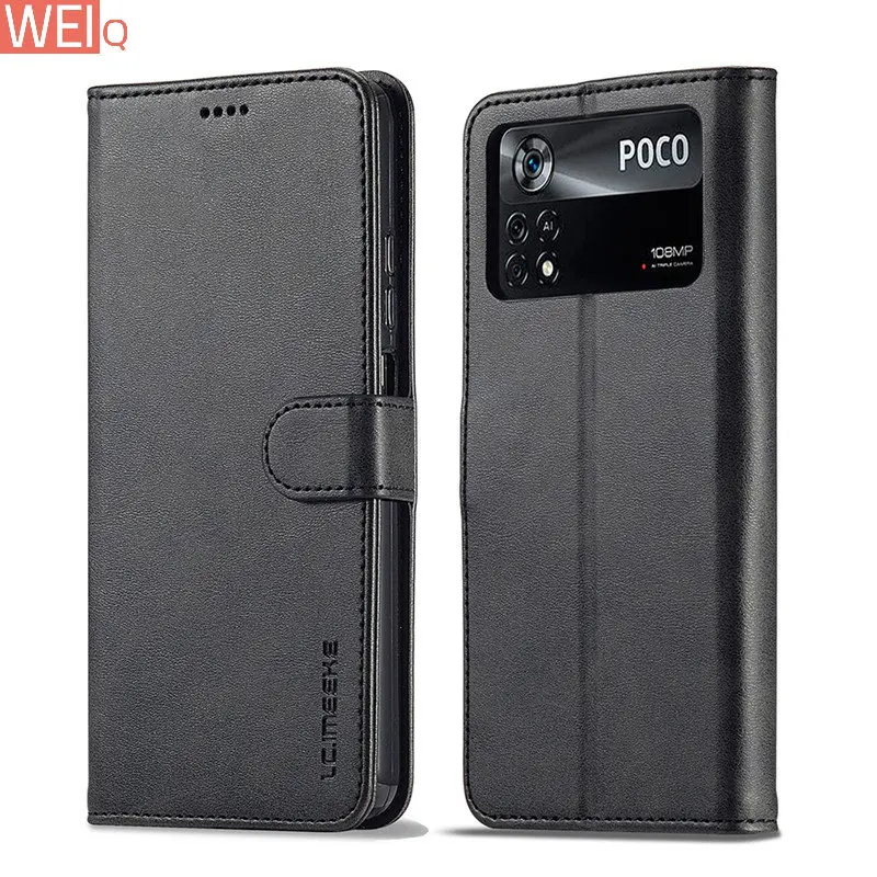 

POCO X4 Pro 5G Case Flip Magnetic Phone Case For POCO X4 Pro 5G Case Leather Vintage Wallet Cover On Funda Xiaomi Poco X4 Pro 5G