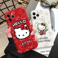 hello kitty new for iphone13 11 case xr 6p 8p xsmax all inclusive drop resistant 11p 12p 11pm 12 13pm cartoon phone case