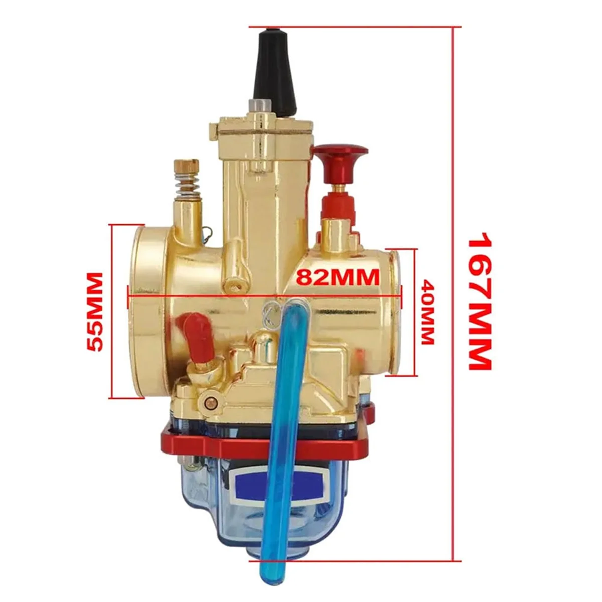 Универсальный карбюратор Carburador с Power Jet для PWK 30 мм 2T 4T Keihin Mikuni Yamaha Suzuki Honda 75Cc-250Cc
