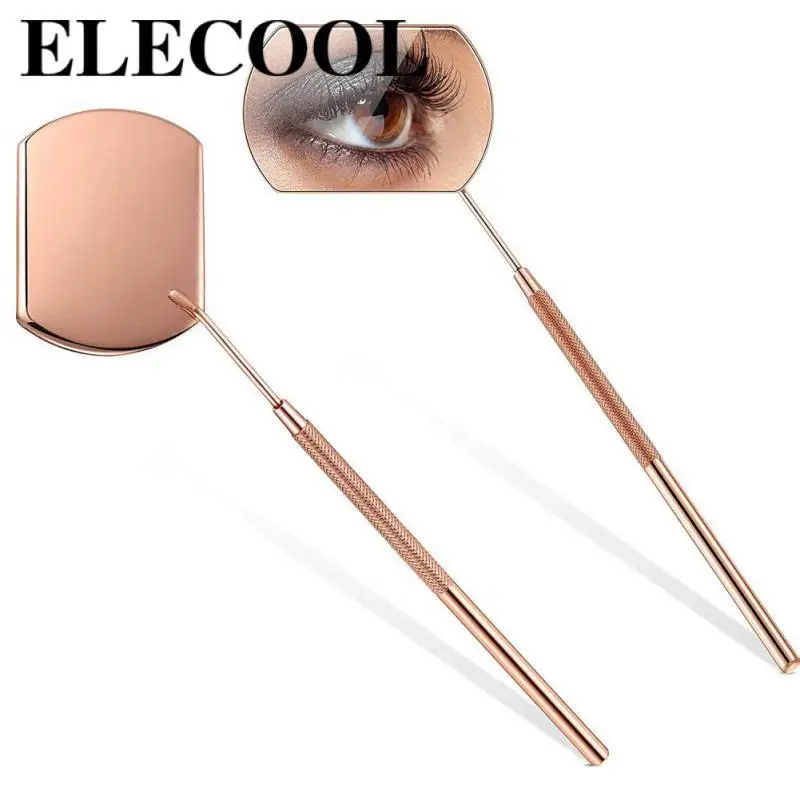 

Зеркало для макияжа с длинной ручкой, прочные косметические инструменты, практичное зеркало для наращивания ресниц, удобное портативное высококачественное косметическое зеркало