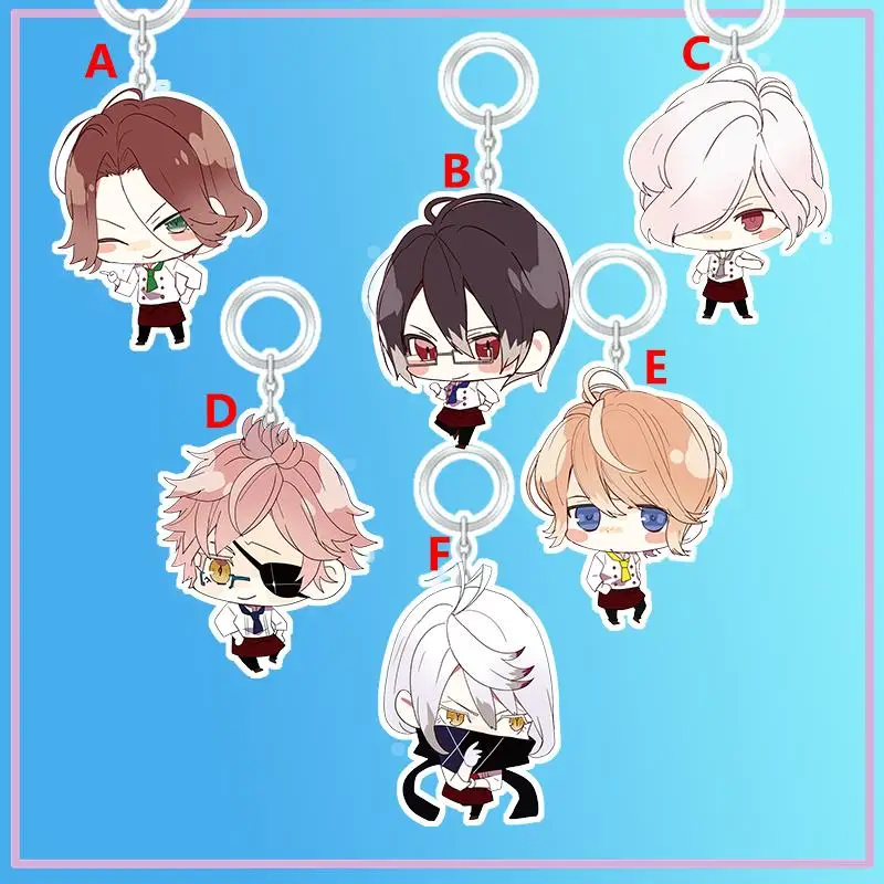 Брелок аято Сакамаки из аниме шуу канат акриловый брелок с фигуркой подвесные