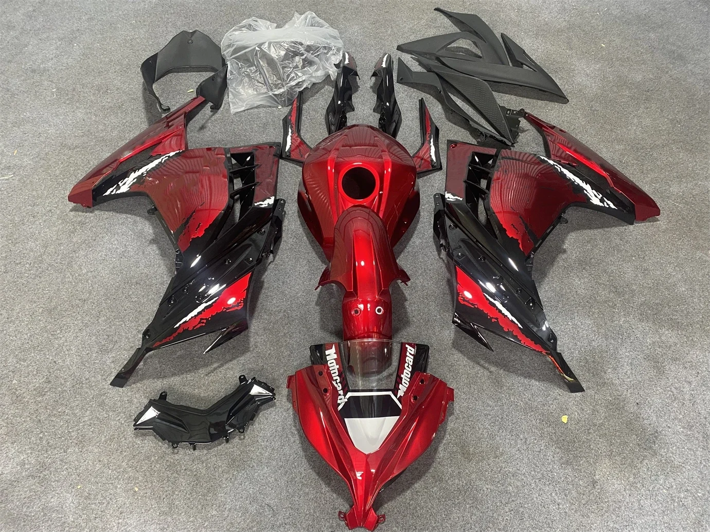 Комплект обтекателей для мотоцикла подходит Kawasaki Ninja 250 300 2013-2017 годы выпуска EX250