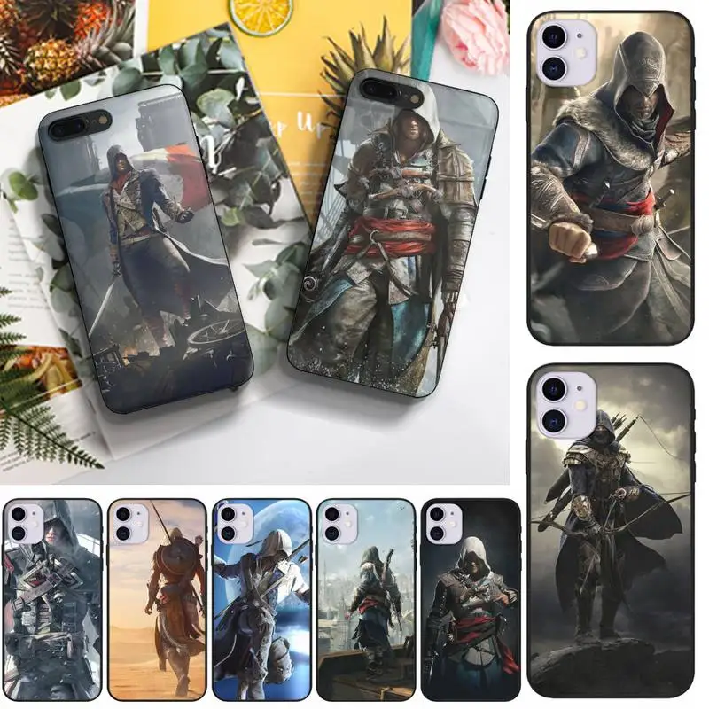 

Assassin's Creed Phone Case Fundas Shell Cover For Iphone 6 6s 7 8 Plus Xr X Xs 11 12 13 Mini Pro Max