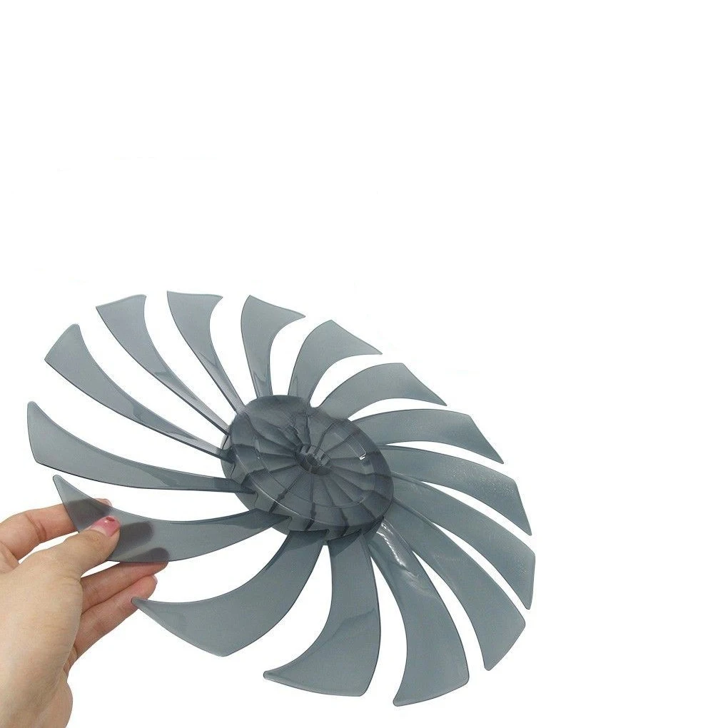 

Fan Blade Easy to Install Durable Reusable Flabellum Long Service Life Quietness Lightweight Fans Air Big Wind Summer