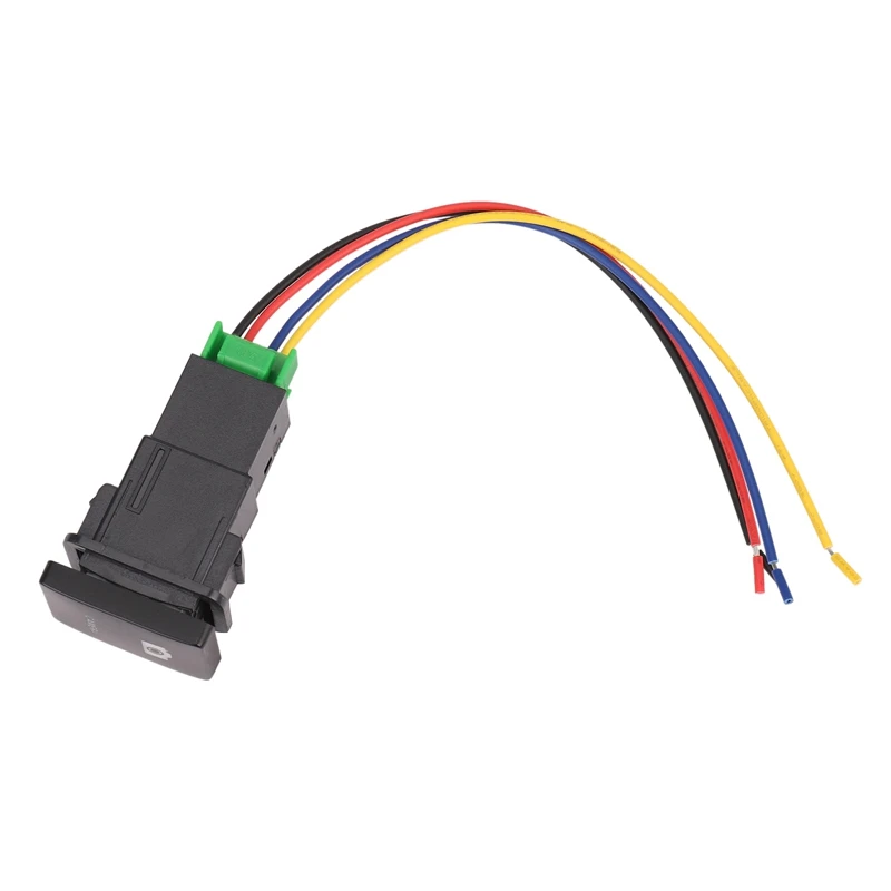 

20 Pcs 33X22mm 12V Blue LED Illuminated Switch On/Off For Toyota Landcruiser Yaris RAV4 Black