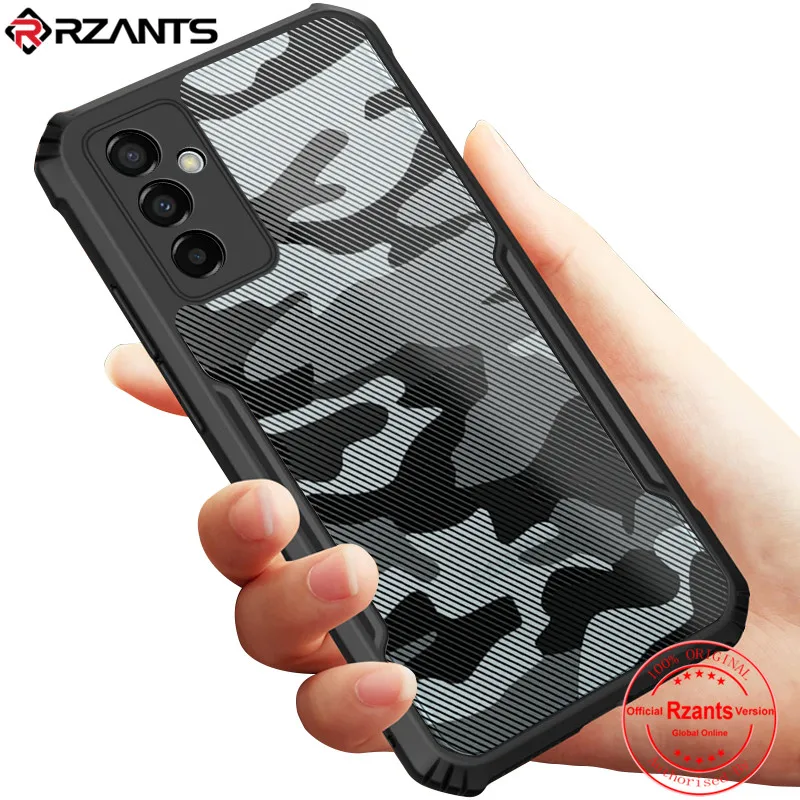 

Rzants For Samsung Galaxy A13 5G A04s 4G Case Hard [Camouflage Beetle] Hybrid Shockproof Slim Crystal Clear Cover