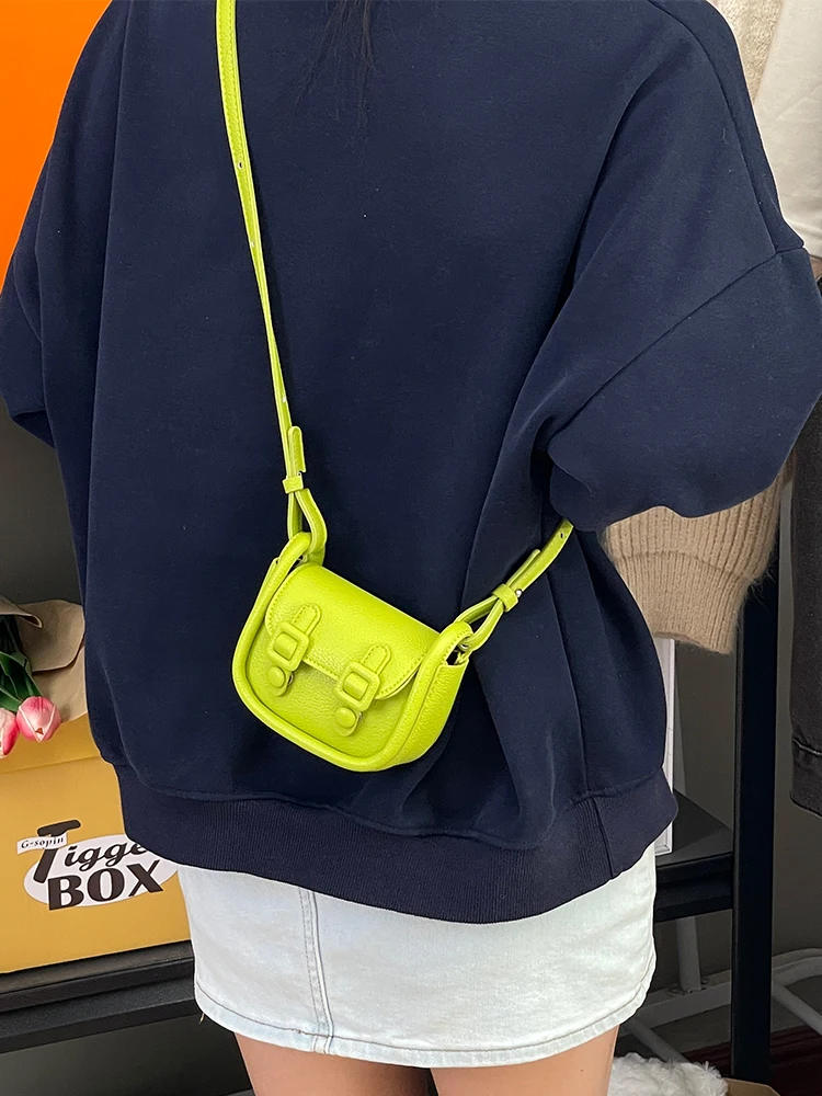 Модная женская нишевая дизайнерская мини-сумка новая осенне-зимняя маленькая