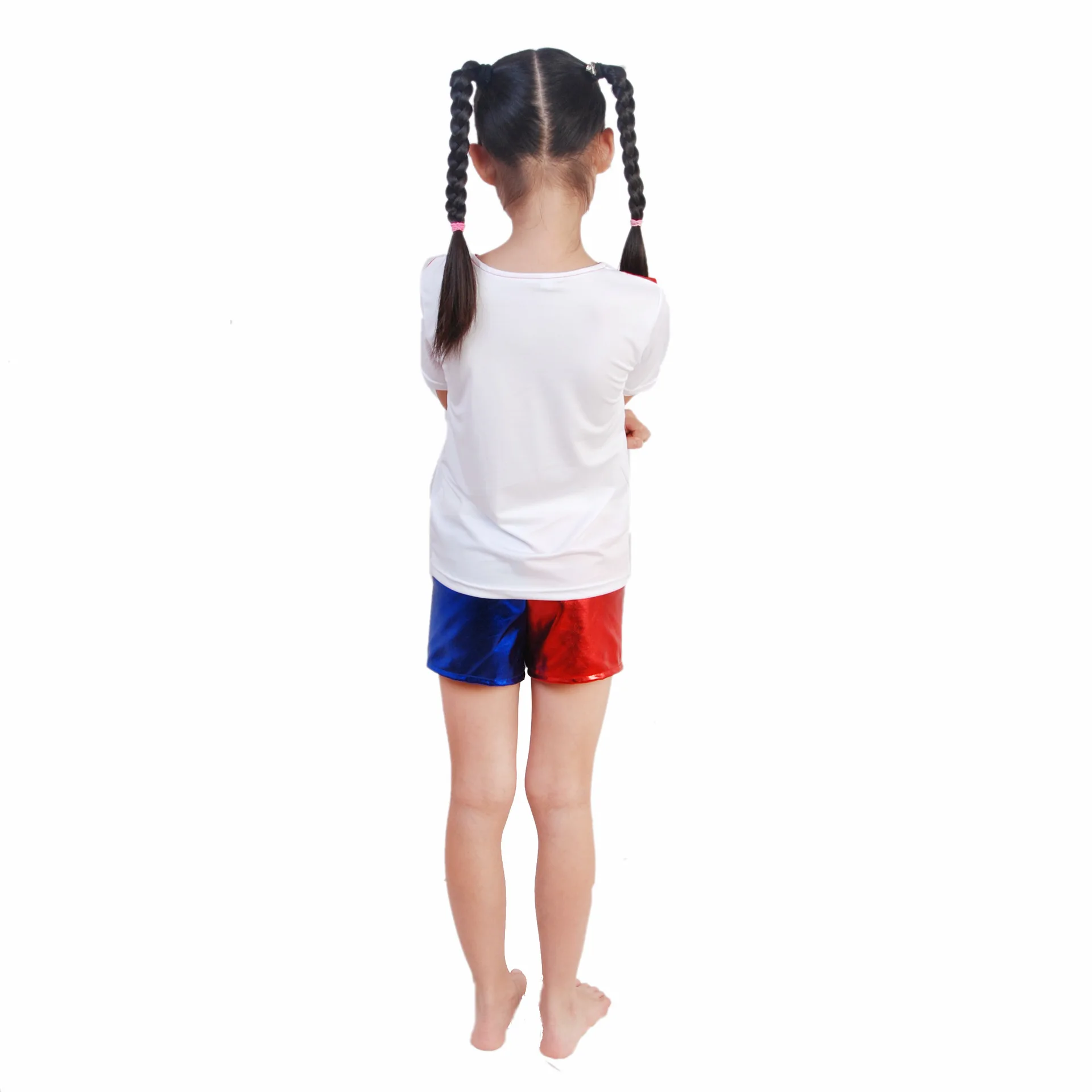 Костюм для косплея самоубийц взрослых и детей футболка с рисунком Куинна отряда