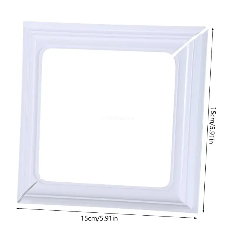 4 шт. пластиковая юбка-стойка 4x4 дюйма белая базовая крышка для накладки на перила