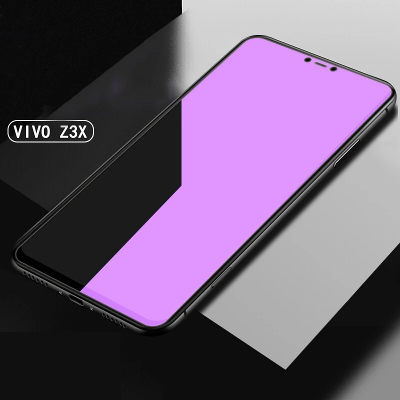 

3PCS Anti Blue Full Cover Glass For VIVO Z3 Z5 Z6 X IQOO 3 5 7 8 9 Pro U3 U5 NEO Screen Protector Tempered Glass Protective Film