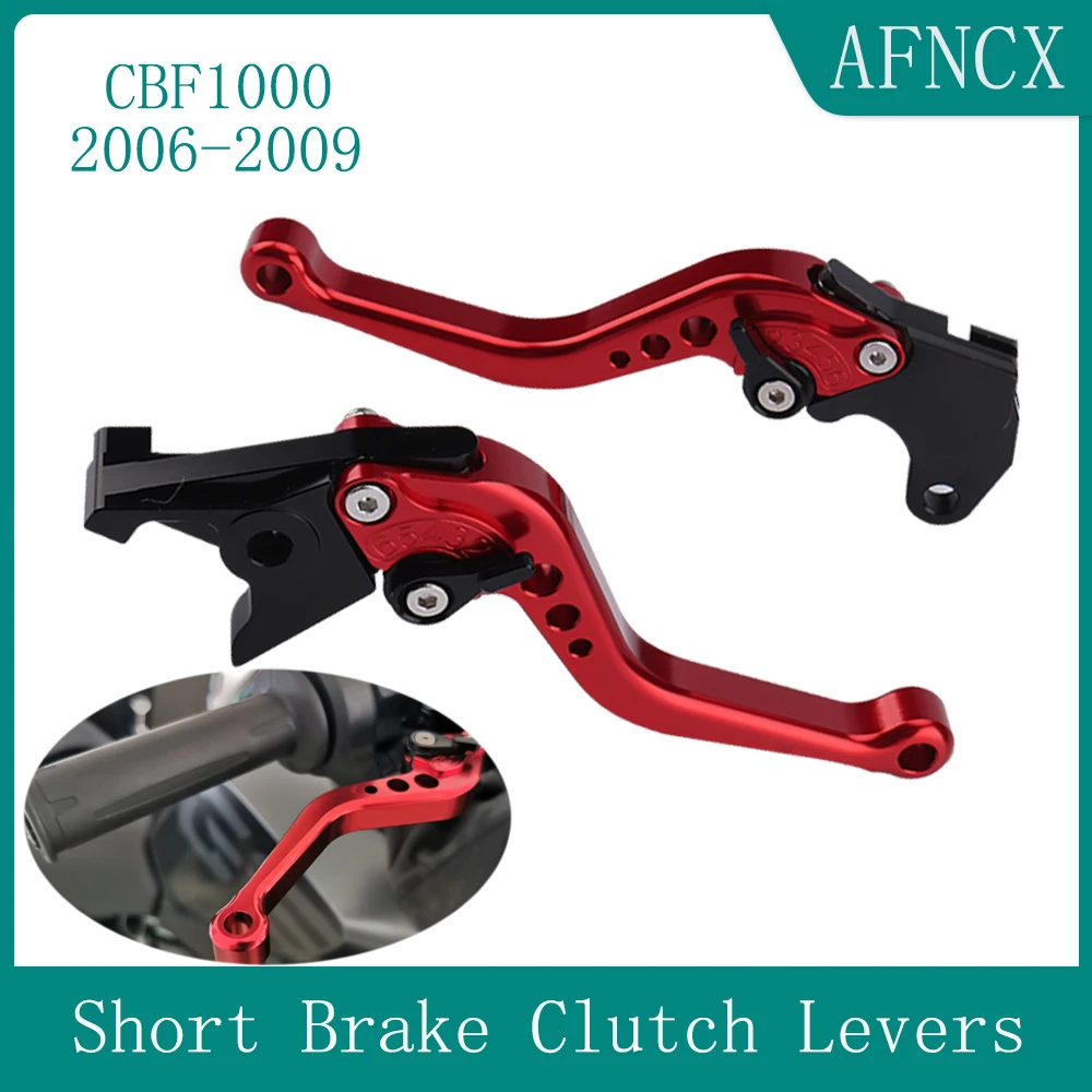 

CBF 1000 Motorcycle Adjustable Accessorie Short Brake Clutch Lever For Honda CBF1000 2006 2007 2008 2009 Adjustable Brake Clutch