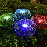 solar jellyfish lights solar led light outdoor solar spotlights waterproof rgb color changing solar garden lighting lawn lamp