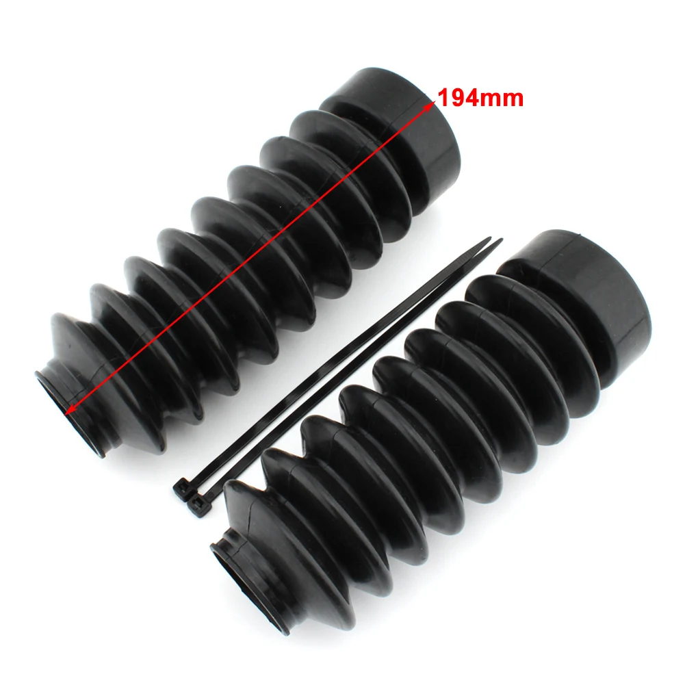 1 пара резиновых мотоциклетных передних вилок пылезащитные гетры ботинки для Honda