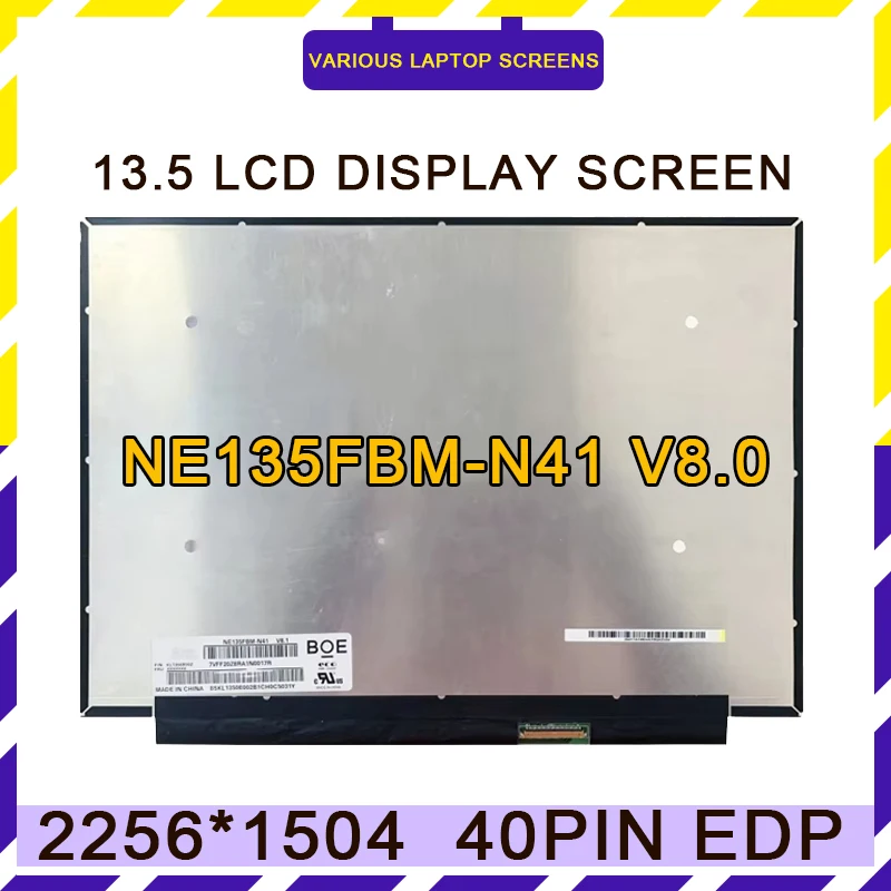 NE135FBM-N41 V8.0 13 5 ЖК-дисплей со светодиодной матрицей для Acer Swift 3 SF313-52 SF313-53 Дисплей