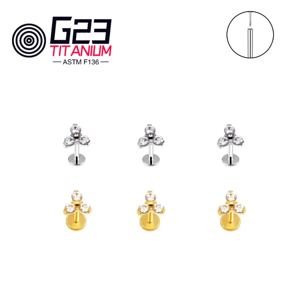 

Титановое безрезьбовое кольцо G23 ASTM F136 для губ, ювелирное изделие для тела, титановая булавка для пирсинга, ювелирные изделия для пирсинга т...